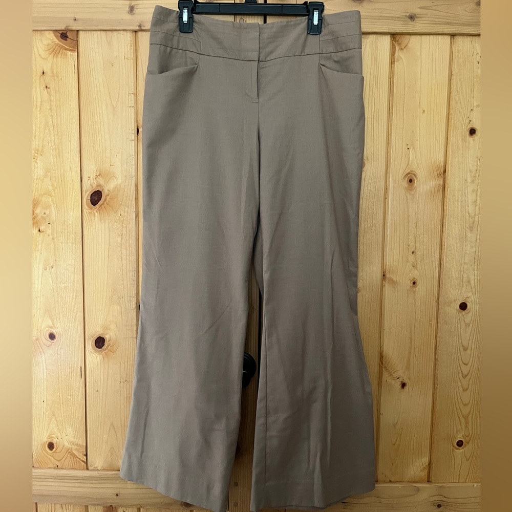 The Limited Cassidy Fit Tan Boot Cut Pants